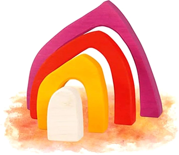 Конструктор дерев'яний Goki Чотири сезони 25 деталей (4013594584715) - зображення 3