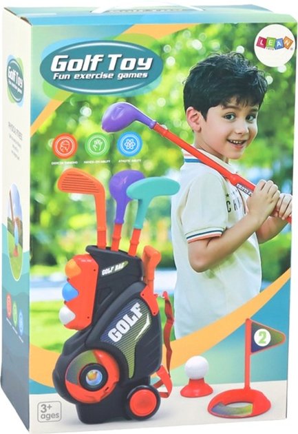 Набір для міні-гольфу Leantoys For Children Trolley On Wheels (5905991011040) - зображення 1