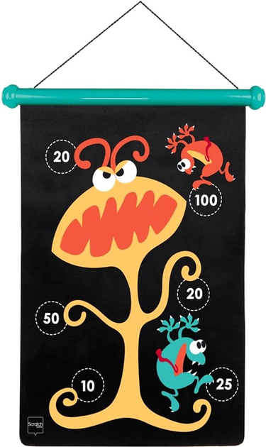 Rzutki magnetyczne Scratch Potwory L (5414561820048) - obraz 3
