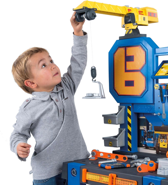 Ігровий набір Smoby Bob the Builder Workbench with Crane (3032163607151) - зображення 2