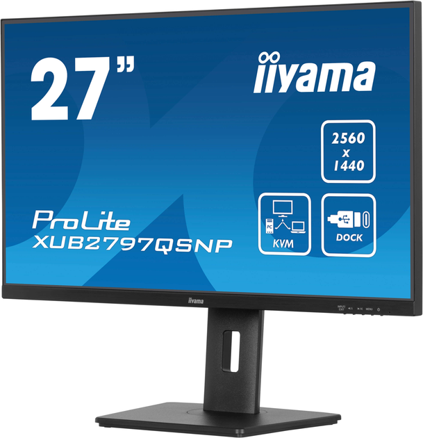 Monitor 27" Iiyama ProLite XUB2797QSNP-B1 - obraz 3