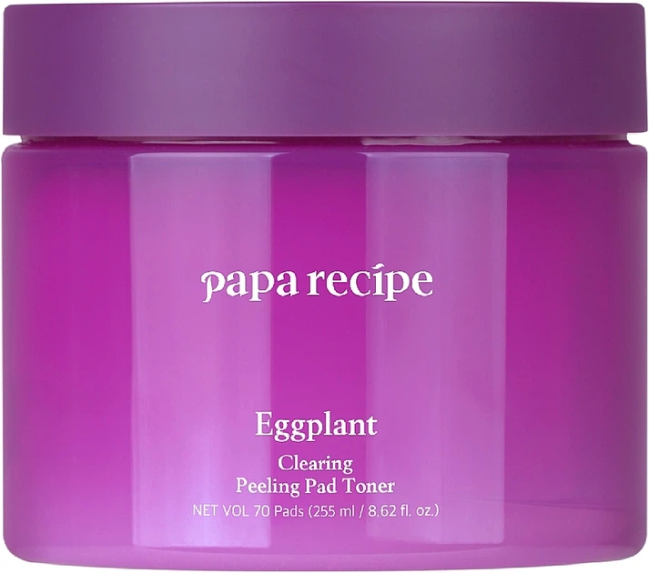 Пилинг-педы с экстрактом баклажана - Papa Recipe Eggplant Clearing Peeling Pad Toner 255ml (1364698-15186428) - Фото 1 Пилинг-педы с экстрактом баклажана - Papa Recipe Eggplant Clearing Peeling Pad Toner 255ml (1364698-15186428) - изображение 1