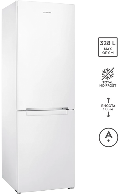 Двухкамерный холодильник Samsung RB33J3000WW/UA - изображение 2