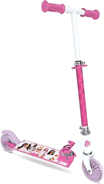 Hulajnoga Mondo Barbie 2 Wheels (8001011180813) - obraz 1