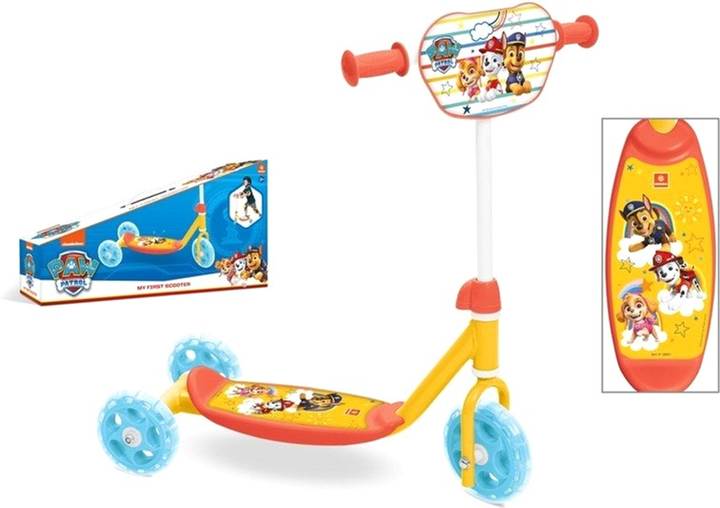 Самокат дитячий Mondo The Paw Patrol триколісний Помаранчевий (8001011286911) - зображення 3
