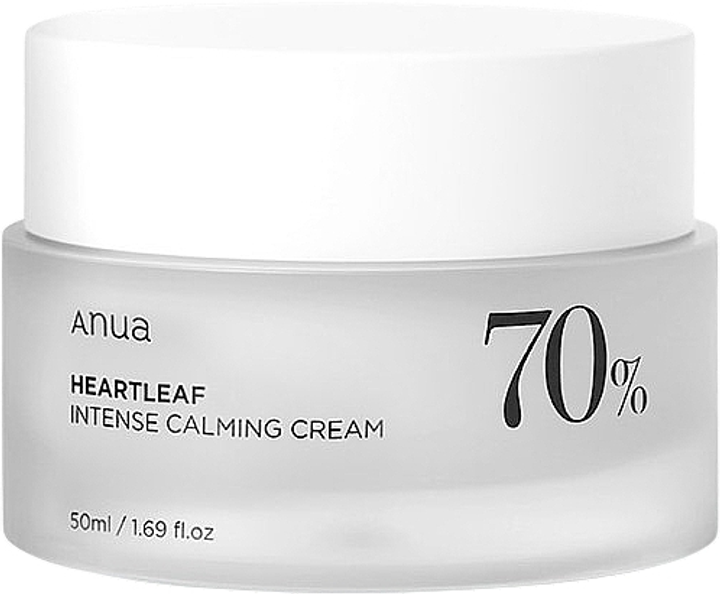 Успокаивающий крем для лица - Anua Heartleaf 70% Intense Calming Cream ...