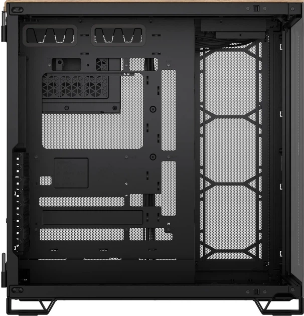 Корпус Corsair 6500X Mid-Tower Black/Walnut Wood (CC-9011282-WW) - зображення 4