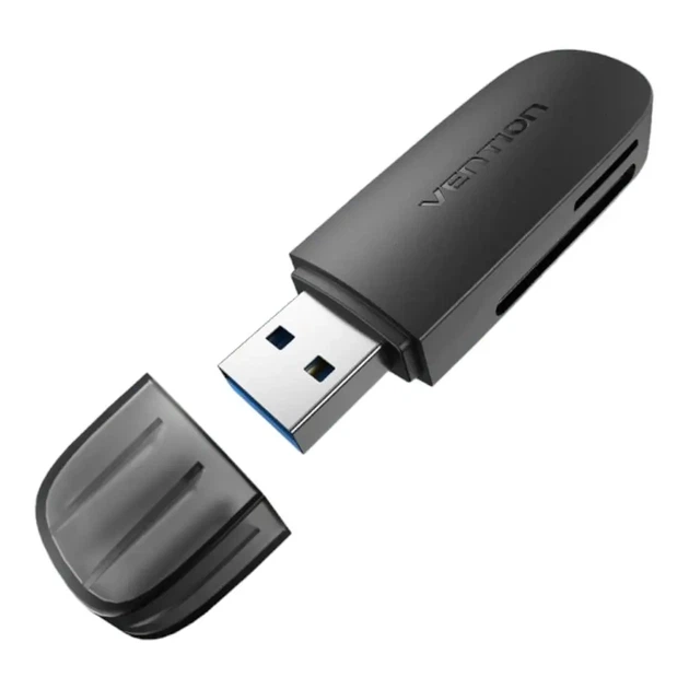 Кард-рідер Vention OTG USB 3.0/TF/SD (CLGB0) - Фото 1 Кард-рідер Vention OTG USB 3.0/TF/SD (CLGB0) - изображение 1