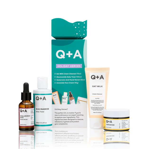 Подарочный набор для ухода за кожей Q+A Holiday Heroes Gift Set уп - изображение 2