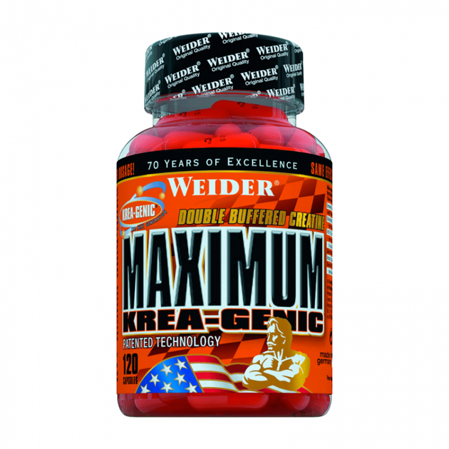 Kреатин Weider Maximum Krea-Genic 120 caps - Фото 1 Kреатин Weider Maximum Krea-Genic 120 caps - изображение 1