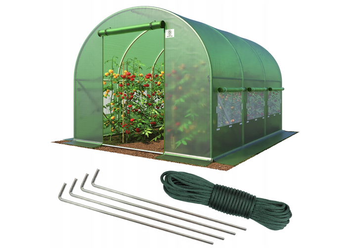 Теплица парник 6м2 Garden Rosa 300х200х200см Польша JDT-0845245 - Фото 2 Теплица парник 6м2 Garden Rosa 300х200х200см Польша JDT-0845245 - изображение 2