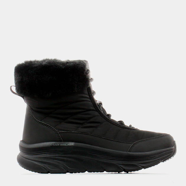 Женские дутики Skechers D'Lux Walker 167388 BBK 39.5 (9.5US) 26.5 см Черные (196642050807) 