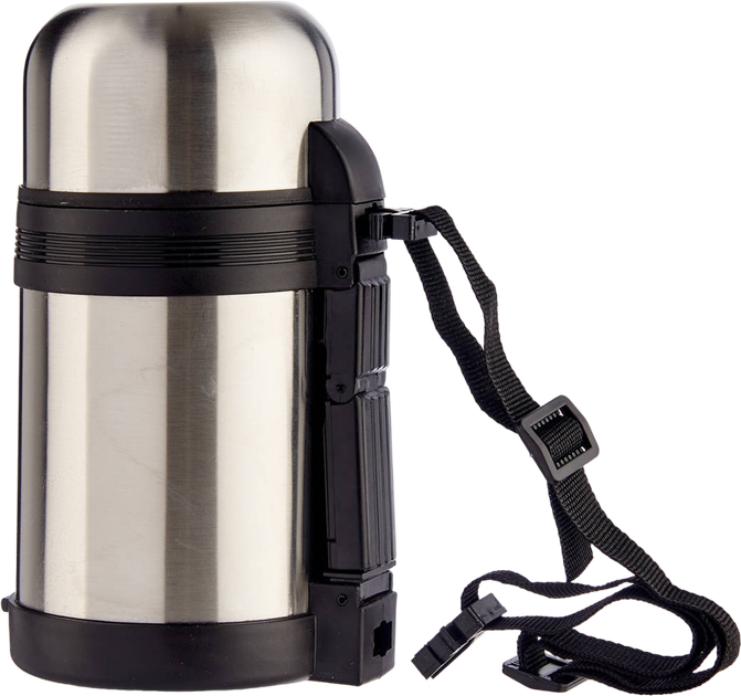 Termos Arte Regal Termo ze stali nierdzewnej z elastycznym uchwytem 800 ml Chrom (8430852570796) - obraz 3