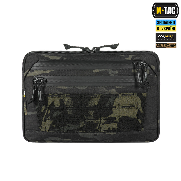 Сумка M-Tac Admin Bag Medium Elite з липучкою Multicam Black/Black - зображення 2