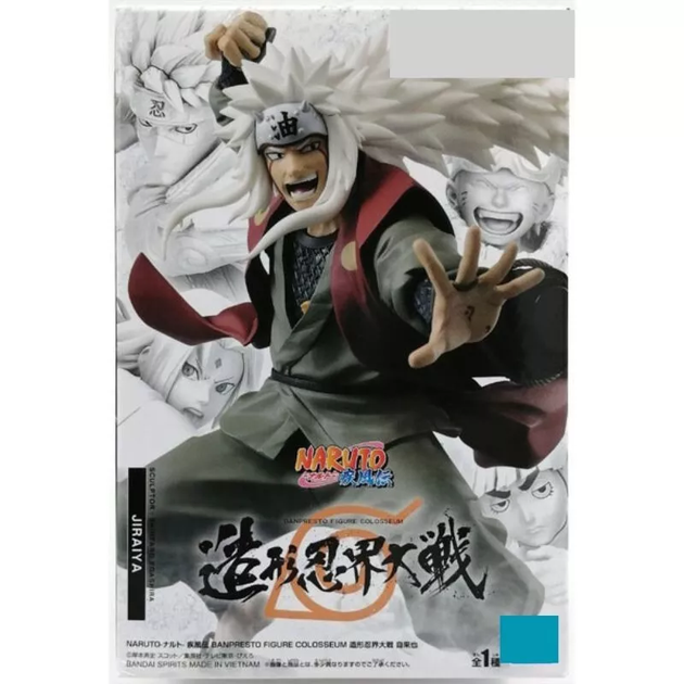 Фигурка Bandai Spirits Наруто Джирайя Naruto Jiraiya 15 см BS N J 15 - изображение 2