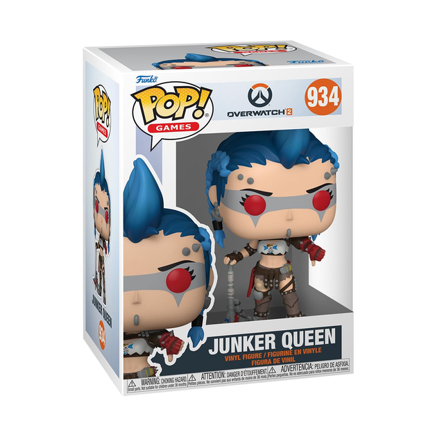 Фигурка Funko Pop Овервотч 2 Королева Стервятников Overwatch 2 Junker Queen 10 см FP O JQ 934 - изображение 3