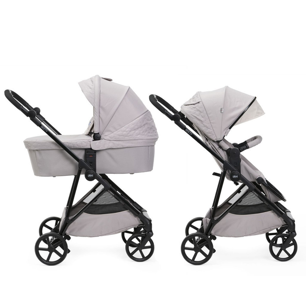 Коляска Chicco 2 в 1 Seety серая (m440406) - изображение 1