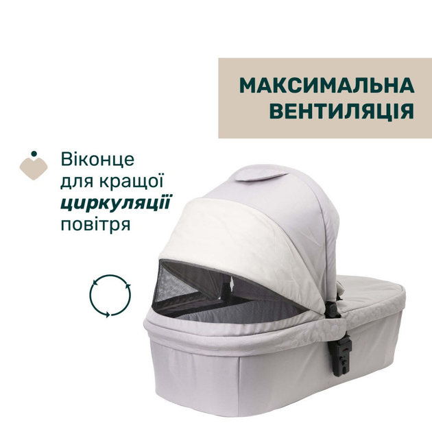Коляска Chicco 2 в 1 Seety серая (m440406) - изображение 3