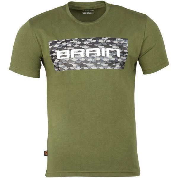 Футболка Brain 2022 S к:khaki - Фото 1 Футболка Brain 2022 S к:khaki - изображение 1