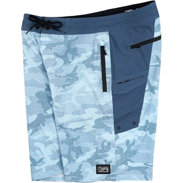 Шорти Pelagic Ocean Master Camo Fishing Shorts 30 ц: slate fish camo - Фото 3 Шорти Pelagic Ocean Master Camo Fishing Shorts 30 ц: slate fish camo - изображение 3