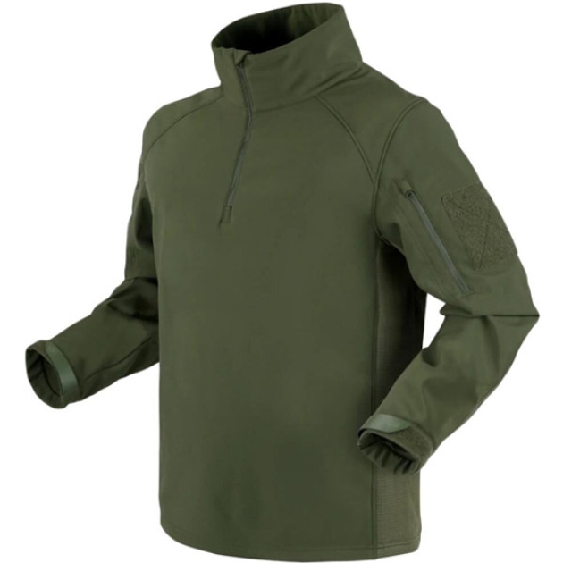 Кофта Condor-Clothing Patrol 1/4 Zip Soft Shell. L. Olive drab - изображение 1