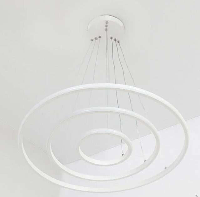 Керована світлодіодна люстра LATTE 75W 3R-ON/OFF-600x1100-WHITE/WHITE-220-IP20 - Фото 4 Керована світлодіодна люстра LATTE 75W 3R-ON/OFF-600x1100-WHITE/WHITE-220-IP20 - зображення 4