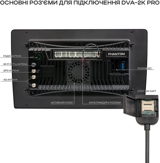 Автомагнітола Phantom DVA-2K9 ProMax 4G 360° 8+128 (107554) - изображение 4