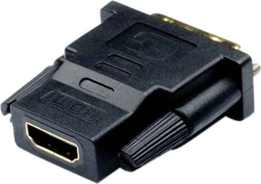 Перехідник DVI M/HDMI F чорний - зображення 2