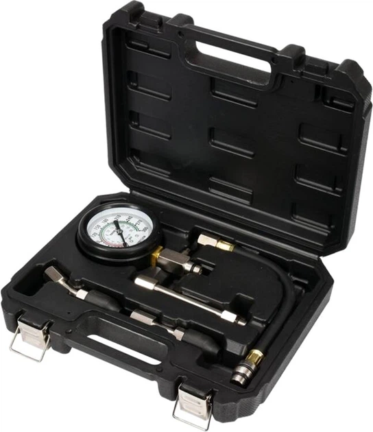 Miernik ciśnienia sprężania YATO + adaptery 5 elementów (YT-73011) (5906083058943) - obraz 2