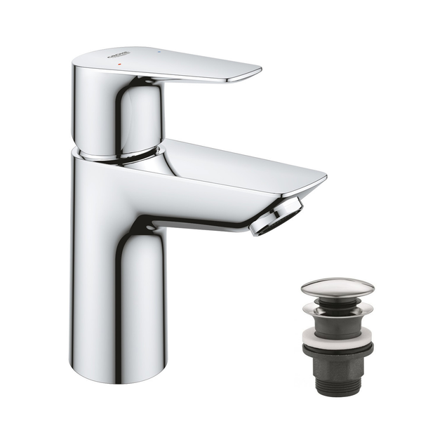 Смеситель для раковины GROHE QuickFix Start Edge S-Size 24199001 с ...