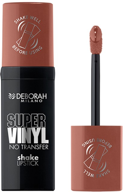 Акція на Рідка помада для губ Deborah Super Vinyl Shake 02 Caramel 4 мл від Rozetka