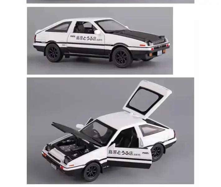 Статуэтка для дома металическая машинка 1:32 Toyota AE86 Sprinter
