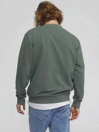 Світшот чоловічий Sprandi AW21-BLM009 M Зелений (5903698954899) - зображення 2