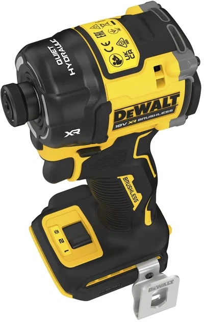 Шурупокрут ударний гідравлічний акумуляторний безщітковий DeWalt DCF870NT без акумулятора та зарядного пристрою - зображення 7