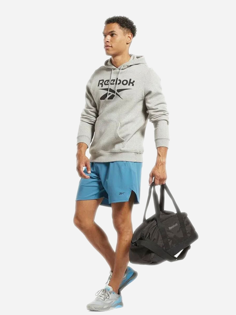 Худі чоловіче Reebok Identity Big 100050292 2XL Сіре (4066751264470) - зображення 3
