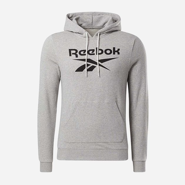 Худі чоловіче Reebok Identity Big 100050292 2XL Сіре (4066751264470) - зображення 7
