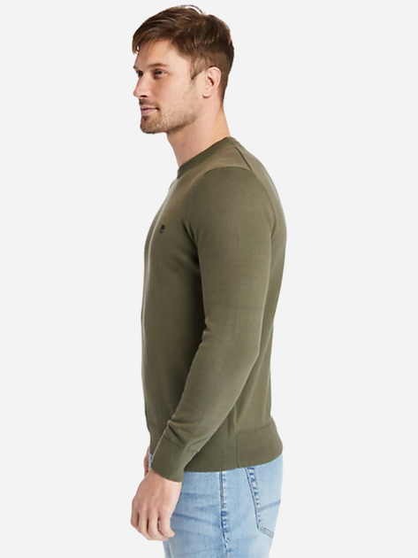Джемпер чоловічий Timberland TB0A2BMM XXL Оливковий (196246843027) - зображення 4