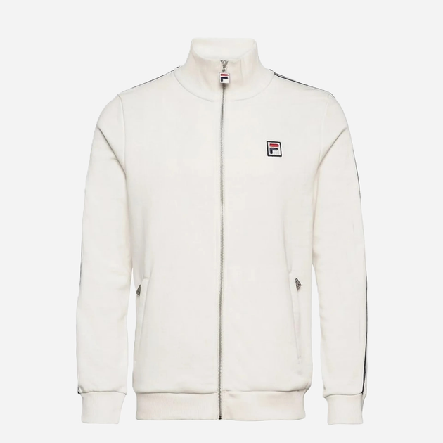 Bluza męska rozpinana streetwear z kołnierzykiem Fila FAM0223-10011 S Biała (4064556276353) - obraz 6