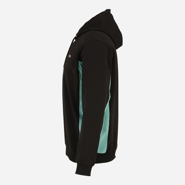 Худі чоловіче Fila FAM0326-83194 M Чорний/Зелений (4064556396747) - зображення 6