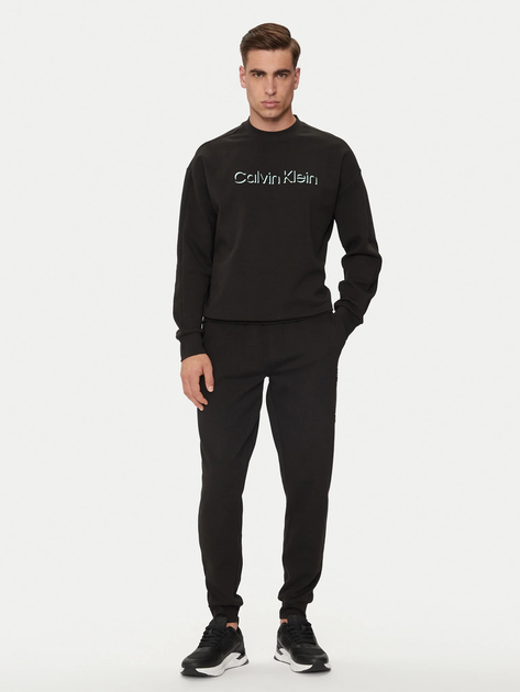 Bluza bez kaptura męska Calvin Klein K10K113081-PC7 S Czarna (8720109937213) - obraz 3
