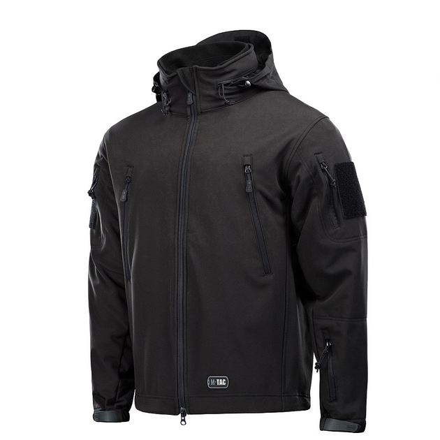 Зимовий Костюм M-Tac SoftShell Куртка з підстібкою Black та Штани чорний розмір L - зображення 2