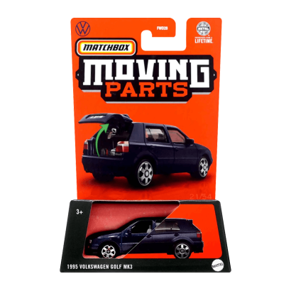 Тематична Машинка Matchbox 1995 Volkswagen Golf MK3 Moving Parts 1