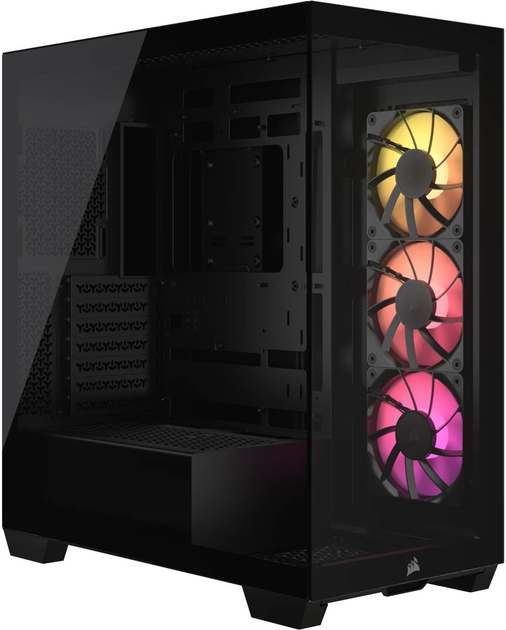 Корпус Corsair 3500X ARGB Mid-Tower Black (CC-9011278-WW) - зображення 1