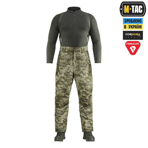 Штани M-Tac зимові Alpha Pro Primaloft MM14 2XL/R - зображення 2