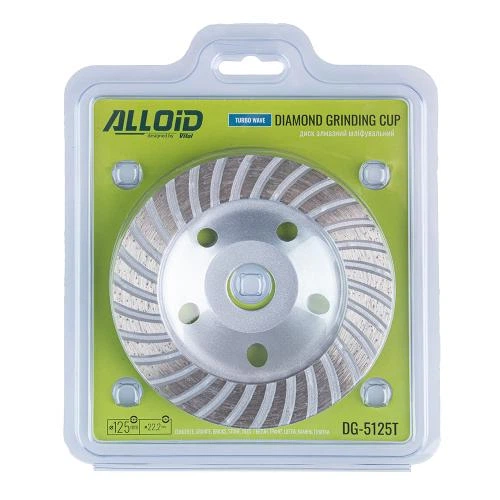 Диск алмазный шлифовальный Alloid Turbo Wave 125 мм - изображение 2