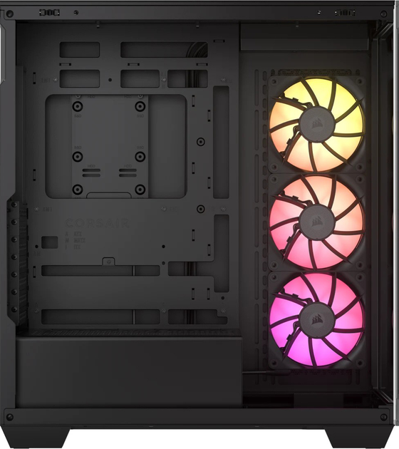 Obudowa Corsair 3500X iCUE LINK RGB Mid-Tower Black (CC-9011280-WW) - obraz 3