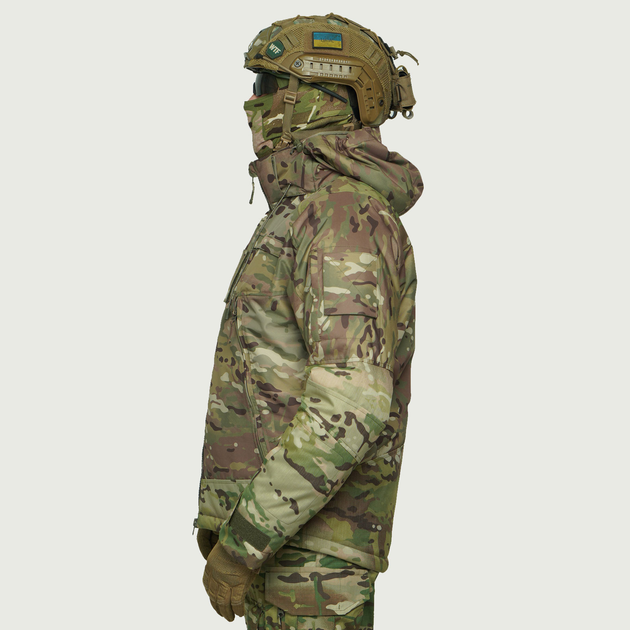 Тактична зимова куртка UATAC Multicam Hard Membrane Climashield Apex L - изображение 2