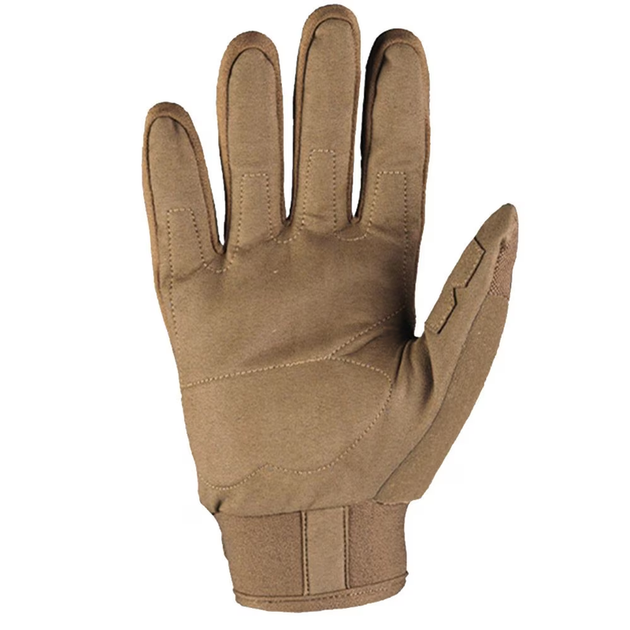 Рукавиці тактичні Mil-Tec воїн S Warrior Gloves Dark Coyote (12519119-902-S) - изображение 1