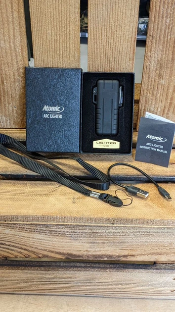 Запальничка електрична плазмова ATOMIC Mil-Tec X-ARC USB 15210000(21.28020) - Фото 10 Запальничка електрична плазмова ATOMIC Mil-Tec X-ARC USB 15210000(21.28020) - зображення 10