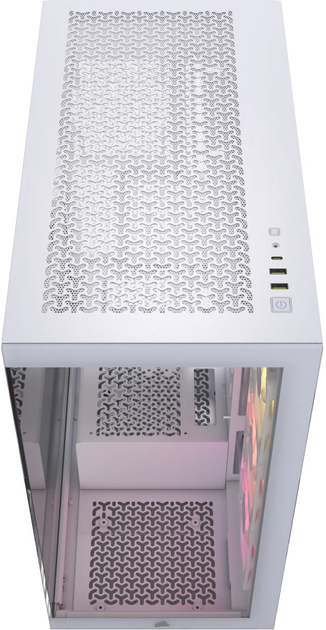 Корпус Corsair 3500X iCUE LINK RGB Mid-Tower White (CC-9011281-WW) - зображення 2